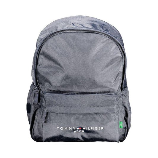 Tommy Hilfiger Blue Polyester Men Backpack TO-37768