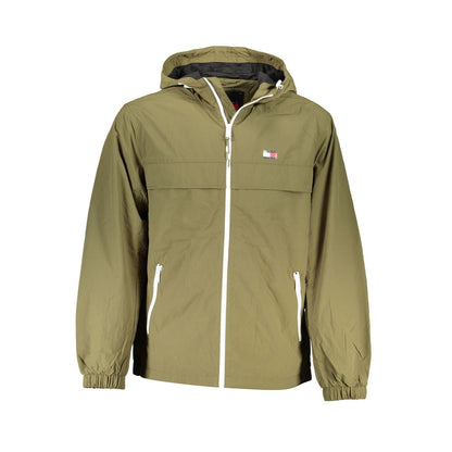 Tommy Hilfiger Green Polyamide Jackets & Coat