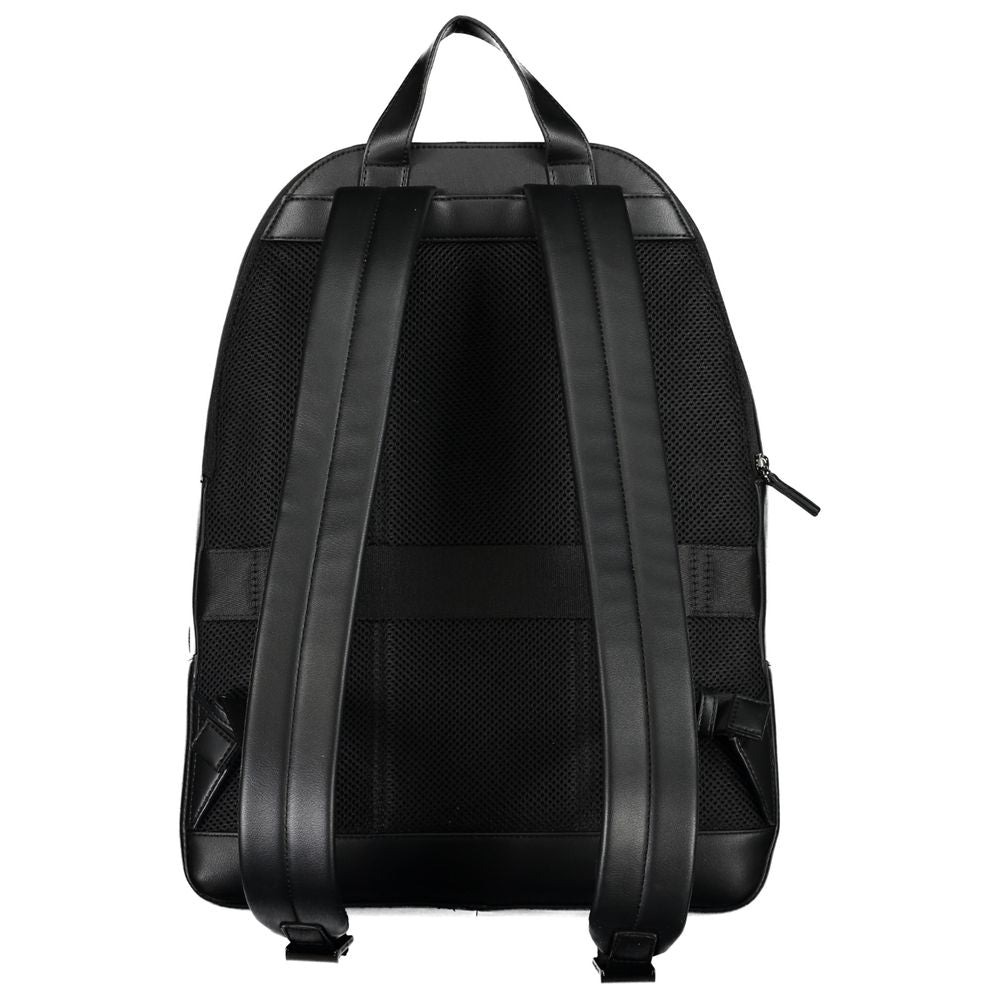Tommy Hilfiger Black Polyethylene Backpack