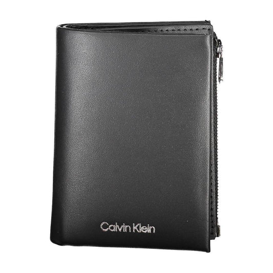 Calvin Klein Black Leather Men Wallet CA-37922