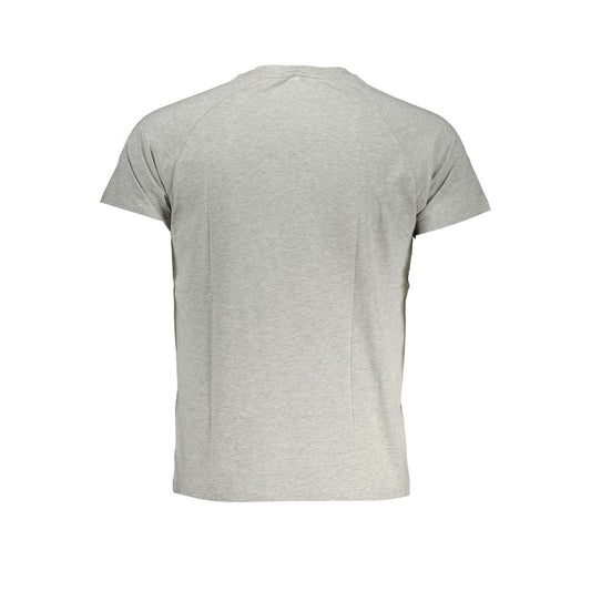 K-WAY Brown Cotton Men T-Shirt KW-28810-XXL