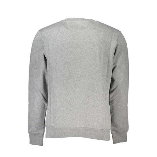 La Martina Brown Cotton Men Sweater LA-27012-M