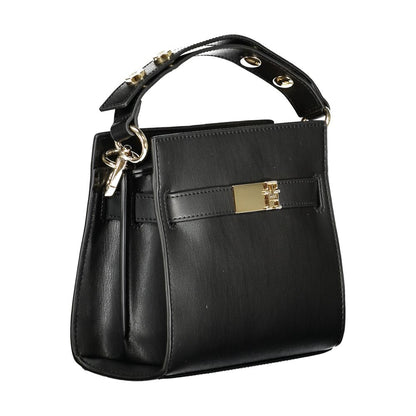 Tommy Hilfiger Black Polyethylene Handbag