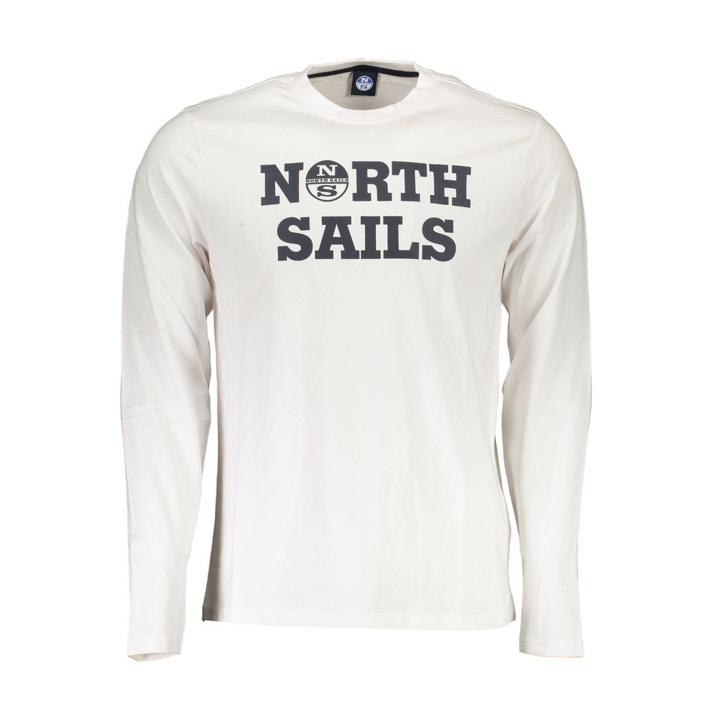 North Sails White Cotton T-Shirt