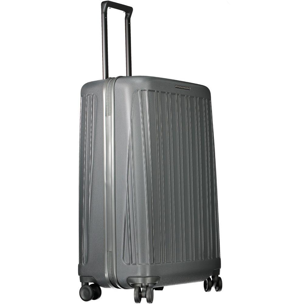 Piquadro Gray Polycarbonate Men Luggage PI-32850