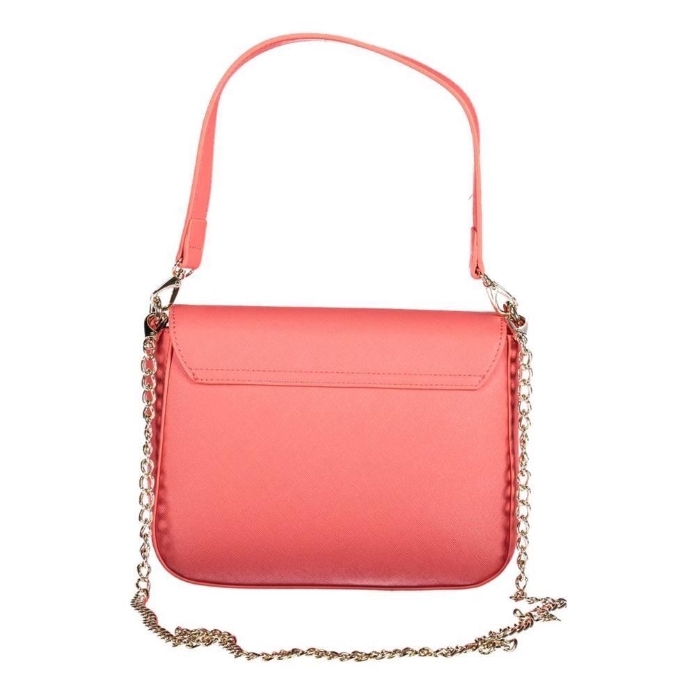 Front view with bag zipped and handles upright.