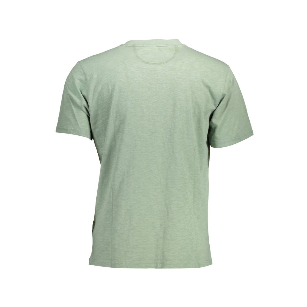 La Martina Green Cotton T-Shirt