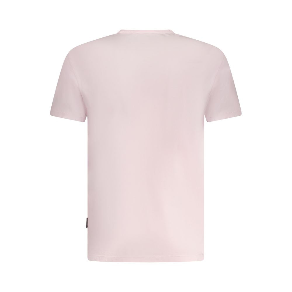 Napapijri Pink Cotton T-Shirt
