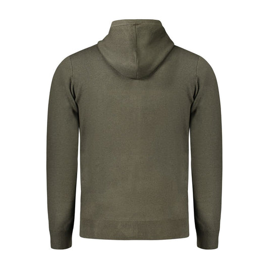 Norway 1963 Green Polyamide Men Cardigan NO-33190-XXL