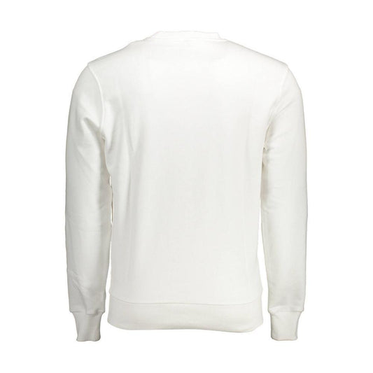 North Sails White Cotton Men Sweater NO-12590-XL