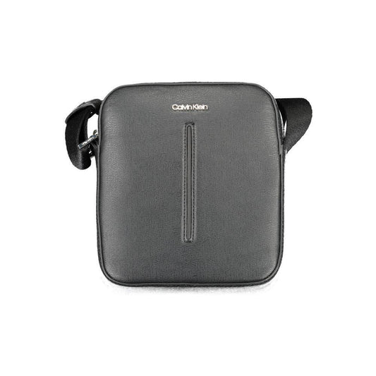 Calvin Klein Black Polyester Men Shoulder Bag CA-37382