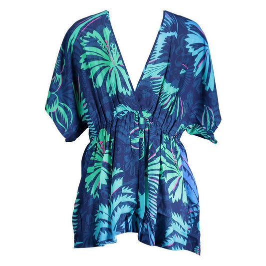 Desigual Blue Cotton Women Dress DE-37558-XL