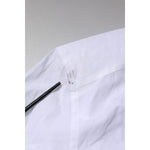 Dolce & Gabbana White Cotton GOLD Long Sleeves Formal Shirt TSH906853-40