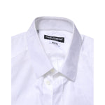 Dolce & Gabbana White MARTINI Cotton Long Sleeve Formal Shirt TSH906905-39