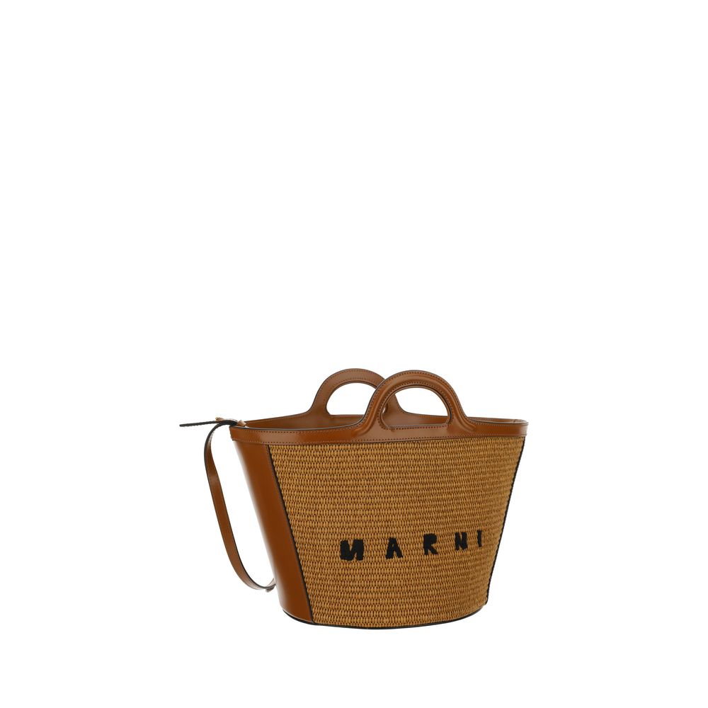 Marni Brown Cotton Shoulder Bag 1728,72470364320,Bags,Brown,Marni,New with tags,Shoulder Bags - Bags,Women