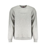 Norway 1963 Gray Cotton Men Sweater NO-31866-XL