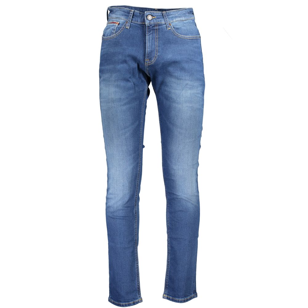 Tommy Hilfiger Blue Cotton Men Jeans
