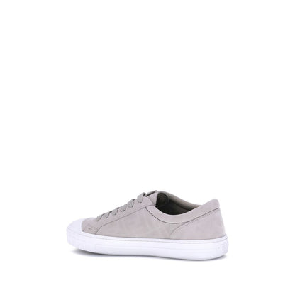 Fendi Beige Rubber Low Top Sneakers
