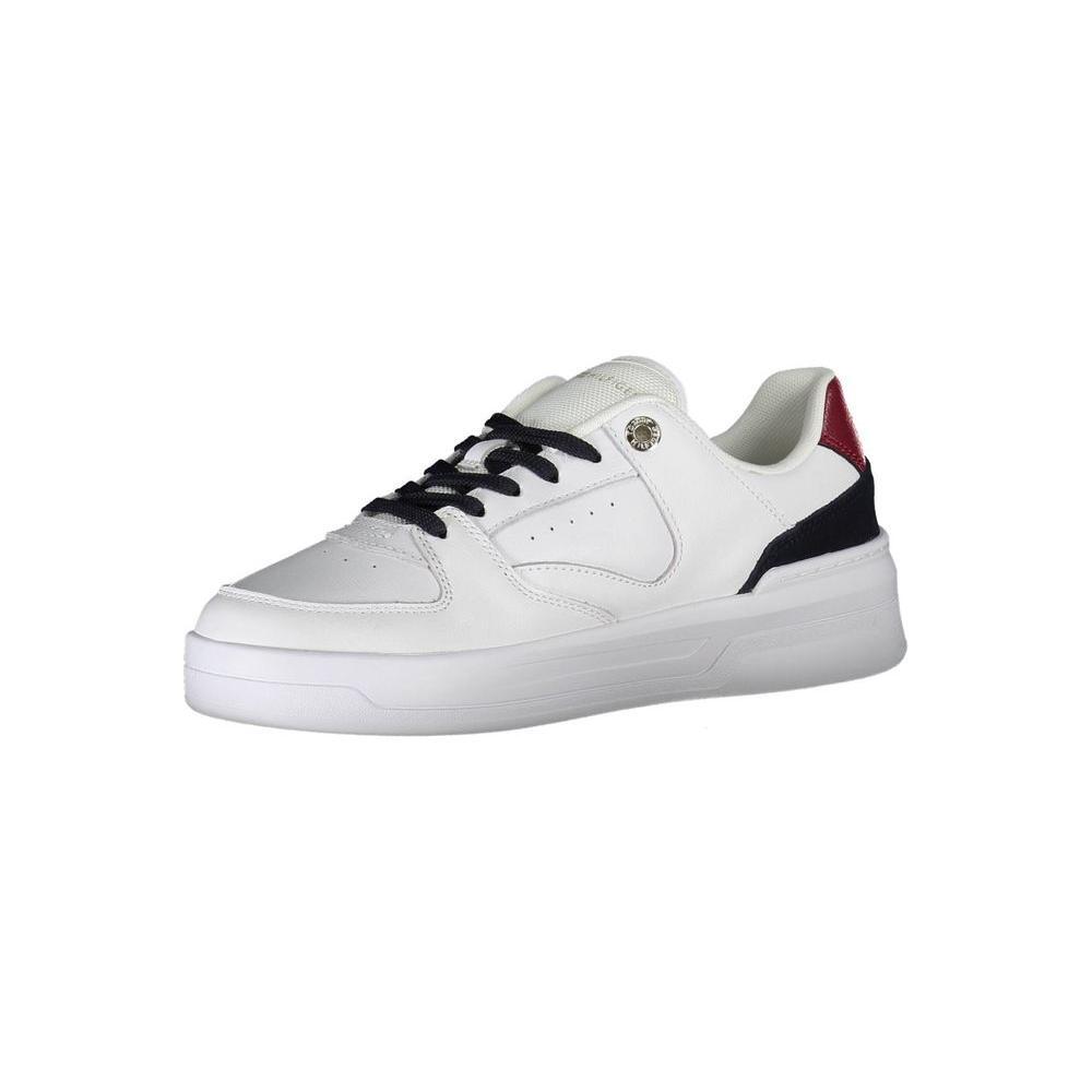 Tommy Hilfiger White Leather Women Sneaker TO-20368-EU37/US7