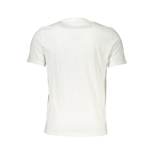 North Sails White Cotton T-Shirt NO-27349-XL