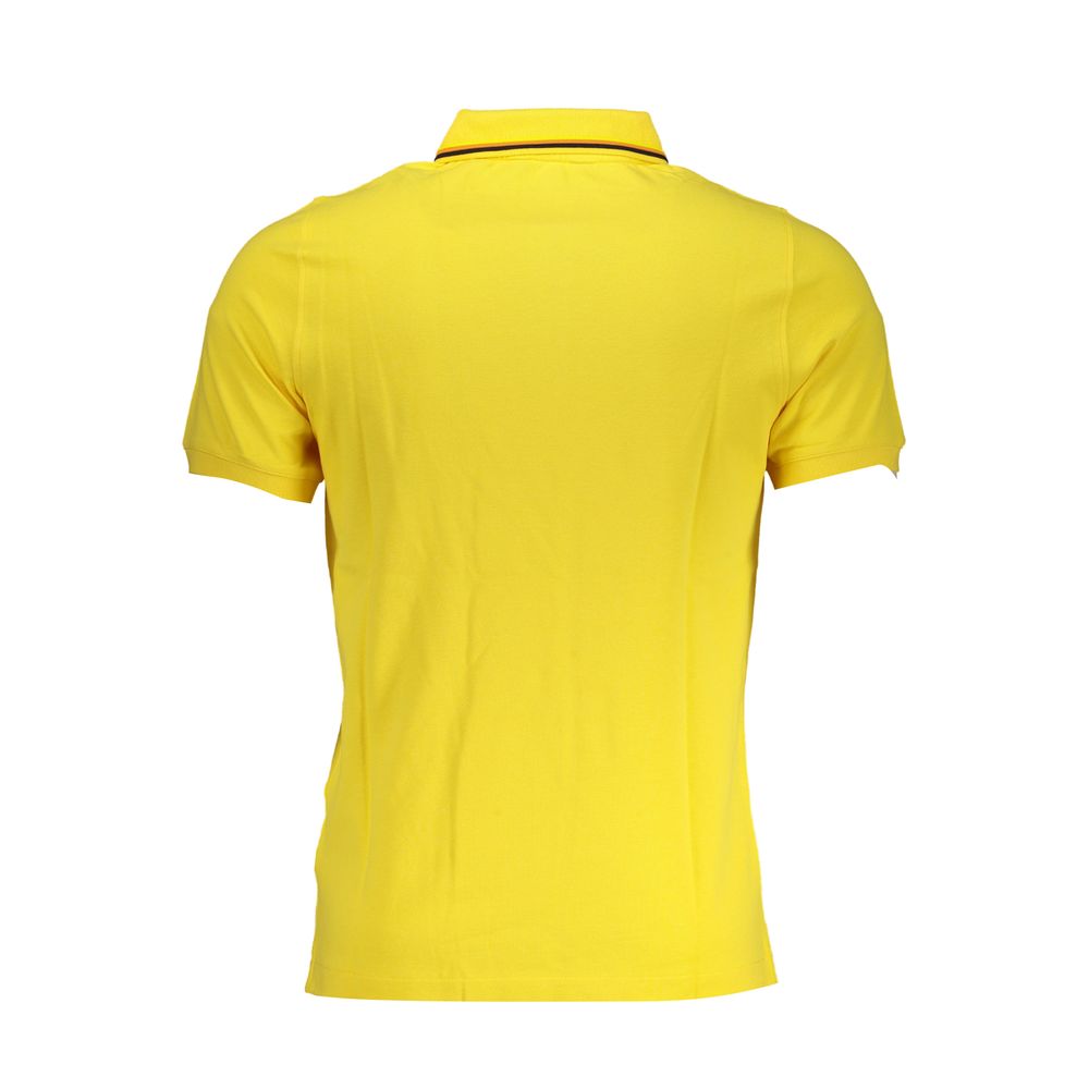 K-WAY Yellow Cotton Polo Shirt
