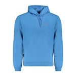 Napapijri Blue Cotton Sweater NA-31585-XXL