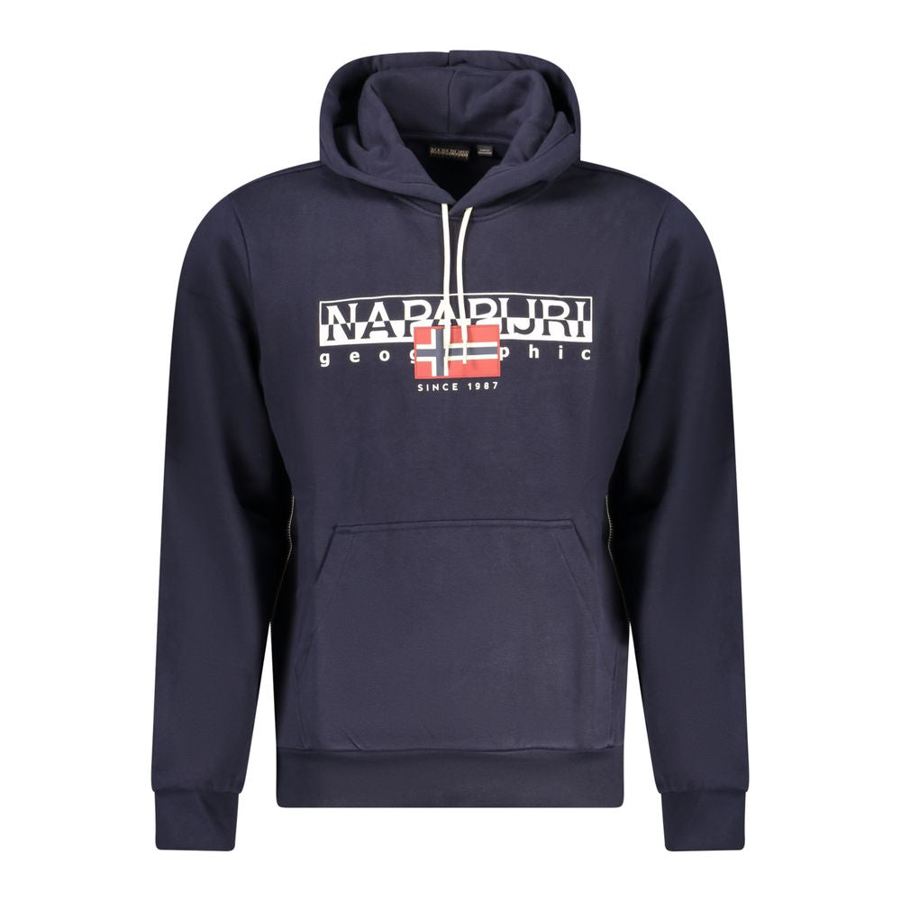 Napapijri Blue Cotton Sweater NA-32134-S