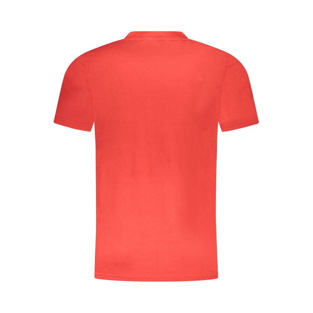 Cavalli Class Red Cotton T-Shirt
