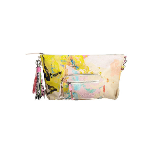 Desigual White Polyester Handbag
