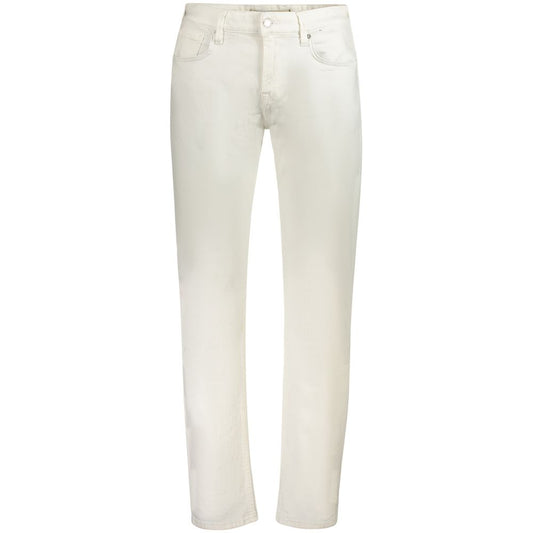 Guess Jeans White Cotton Jeans Denim