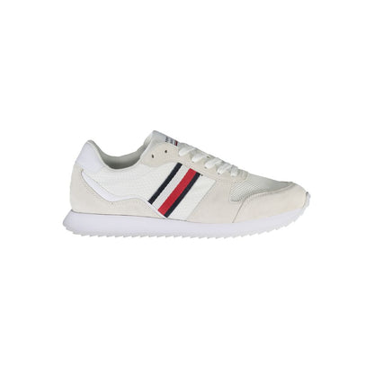 Tommy Hilfiger White Polyester Sneaker