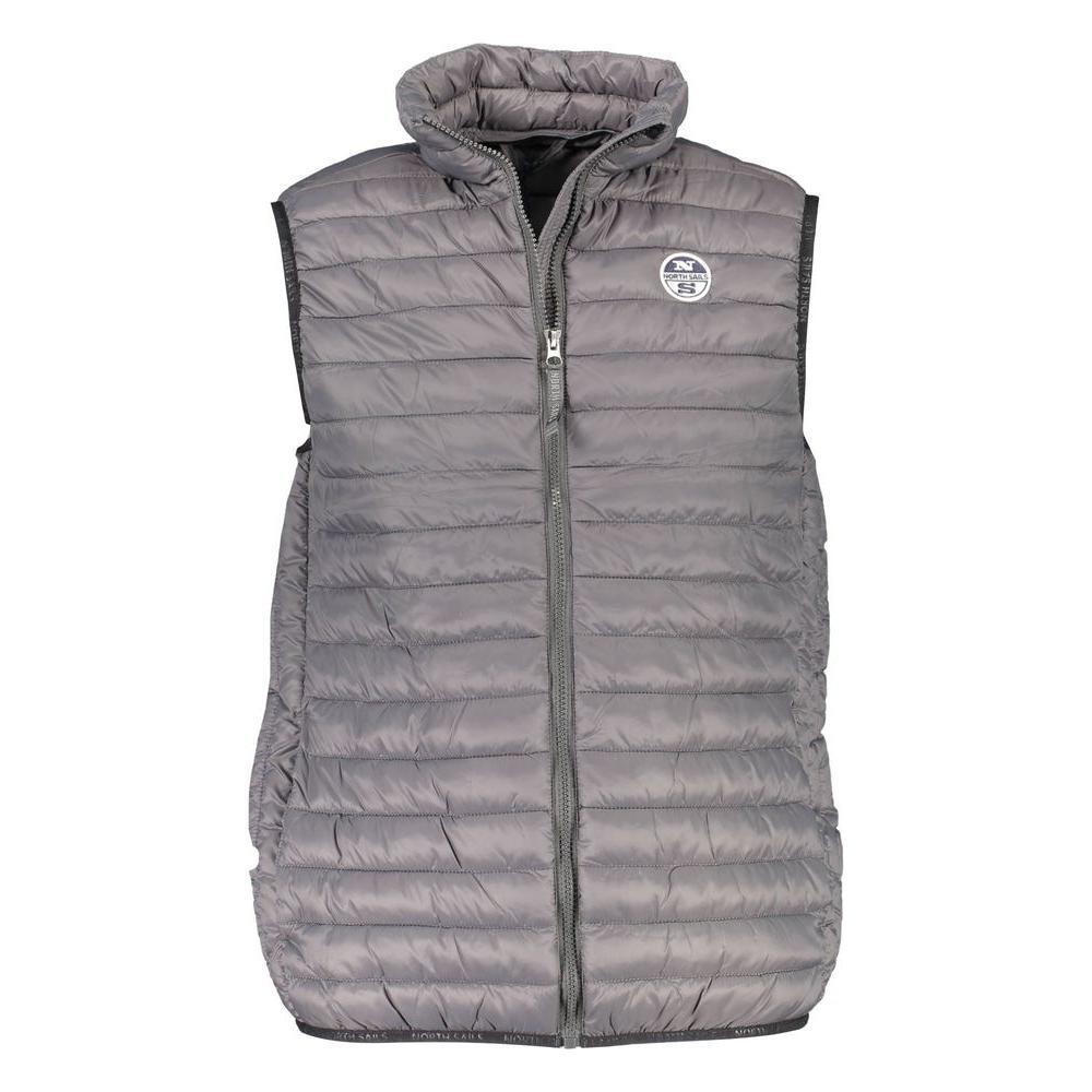 North Sails Brown Polyamide Men Jacket NO-37983-L