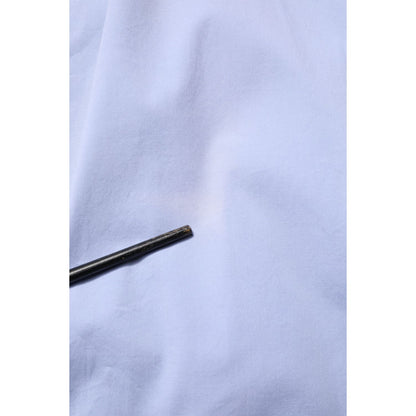 Dolce & Gabbana Blue Cotton GOLD Long Sleeves Dress Shirt