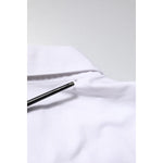 Dolce & Gabbana White Cotton STAFF Long Sleeves Formal Shirt TSH906948-43