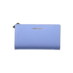 Coccinelle Light Blue Leather Women Wallet CO-34880