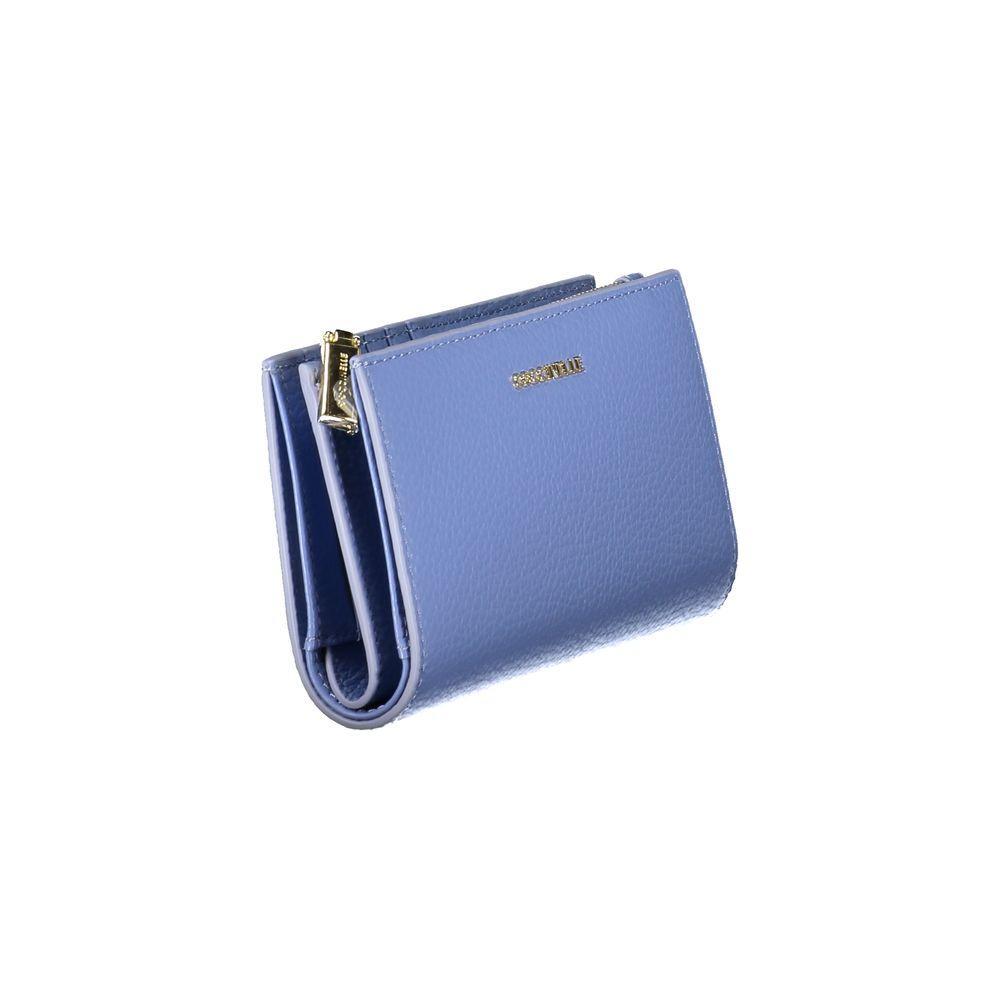 Coccinelle Light Blue Leather Women Wallet CO-34880