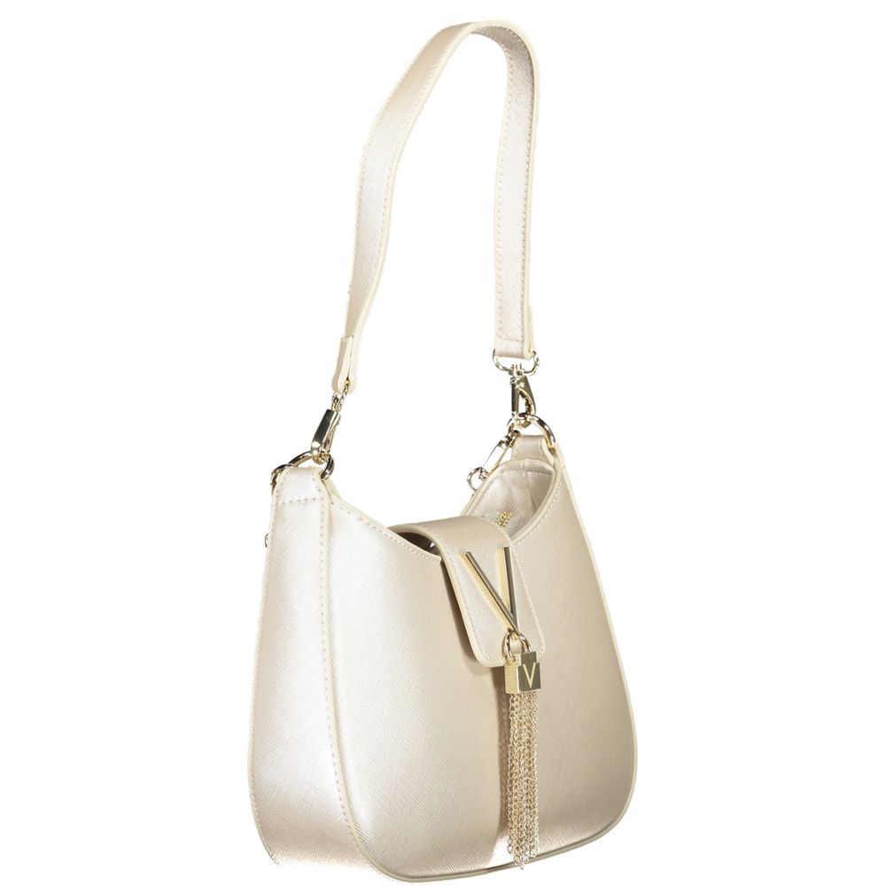 Mario Valentino Silver Polyethylene Women Handbag