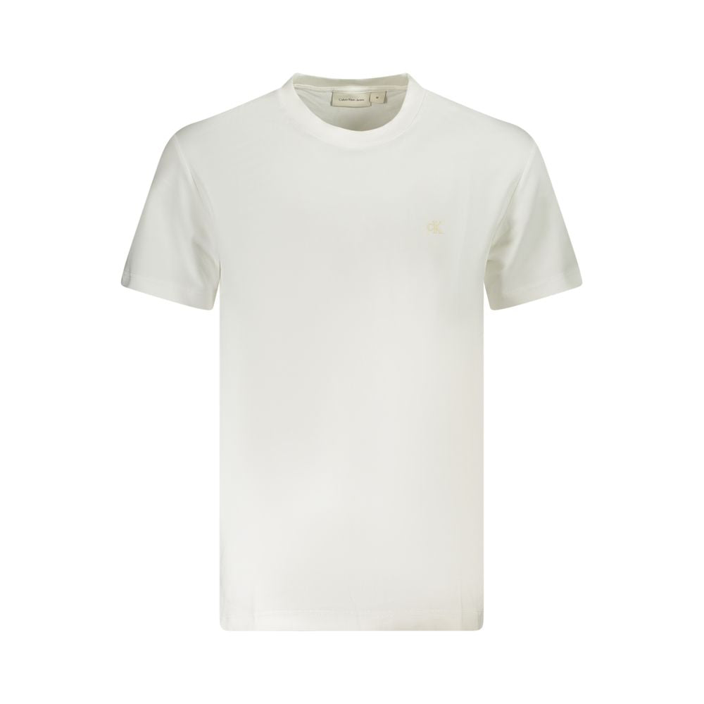 Calvin Klein White Cotton T-Shirt