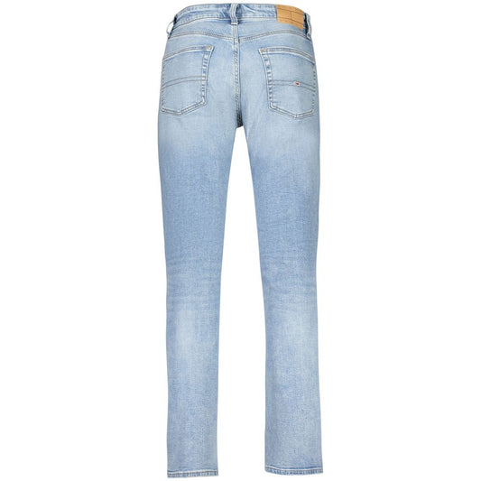 Tommy Hilfiger Blue Cotton Men Jeans TO-38465-W30 | L32