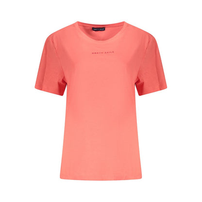 North Sails Pink Cotton T-Shirt