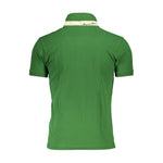 La Martina Sleek Green Slim Fit Polo with Contrast Detail LA-26371-XL