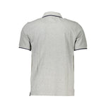 North Sails Brown Cotton Men Polo Shirt NO-27299-S