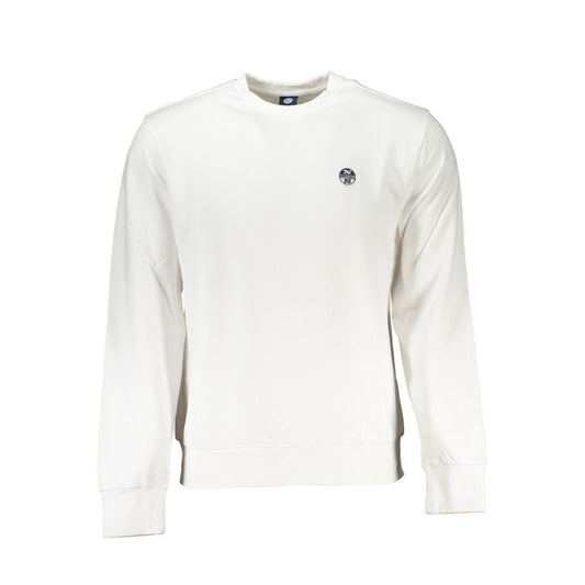North Sails White Cotton Sweater NO-27307-S