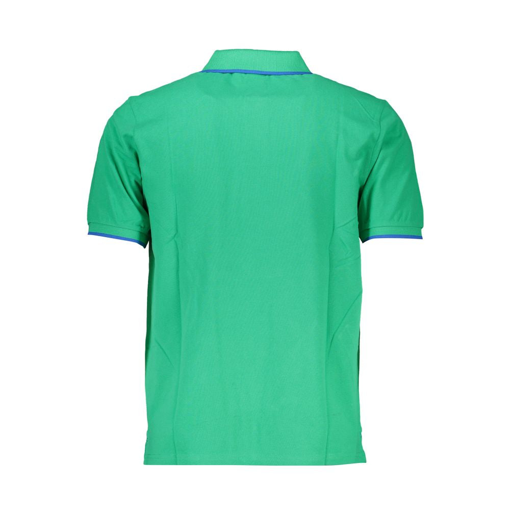 North Sails Green Cotton Polo Shirt NO-27332-S