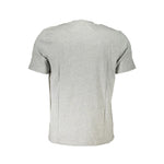 North Sails Gray Cotton T-Shirt NO-27957-S