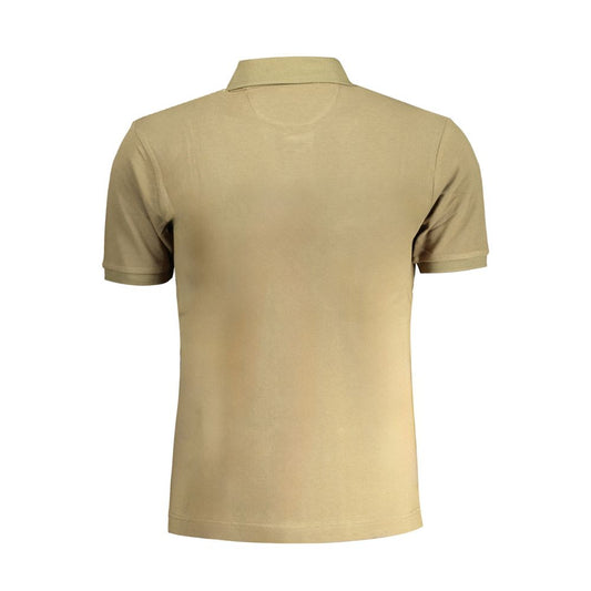 La Martina Green Cotton Polo Shirt LA-30438-S