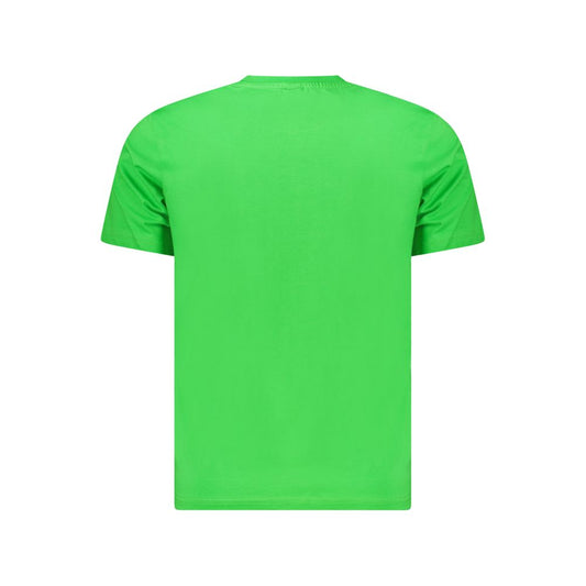 North Sails Green Cotton Men T-Shirt NO-34376-S