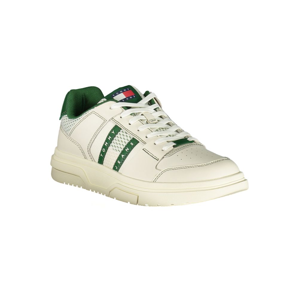 Tommy Hilfiger Green Polyester Sneaker