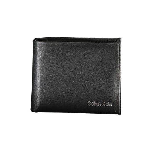 Calvin Klein Black Polyester Men Wallet CA-36905