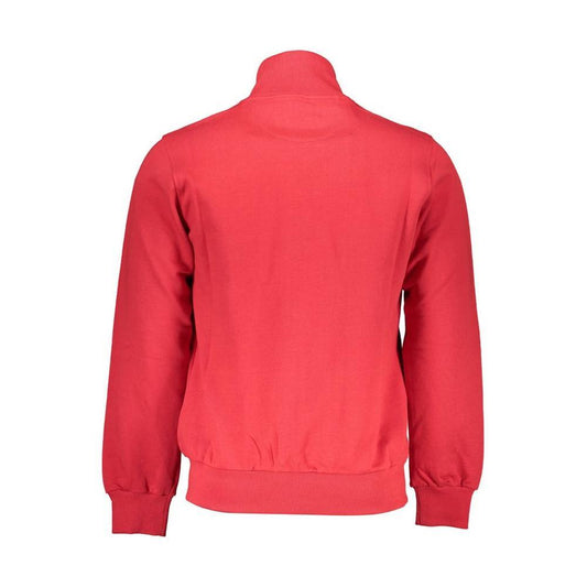 La Martina Red Cotton Men's Sweater